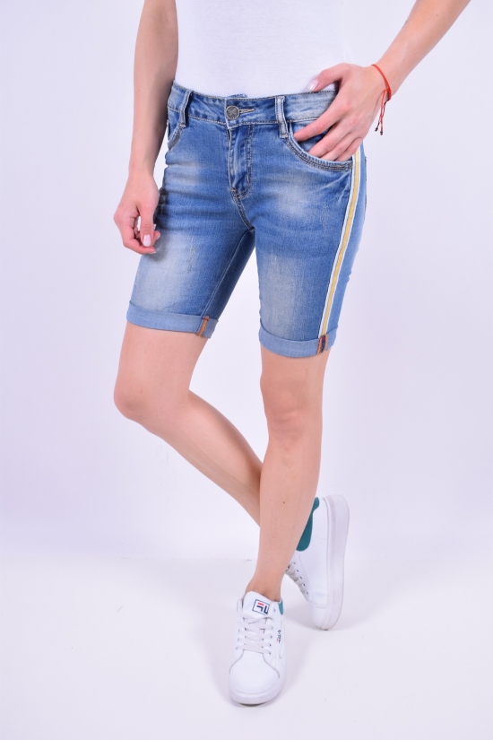 Шорты женские джинсовые котоновые VICTORY.C Размеры в наличии : 25, 26 арт.A-8202