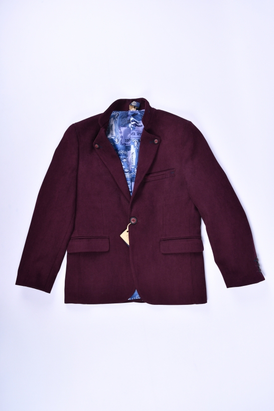 Піджак для хлопчика (ADA) color Siyah Palmiro rossi Зріст в наявності : 134 арт.4020