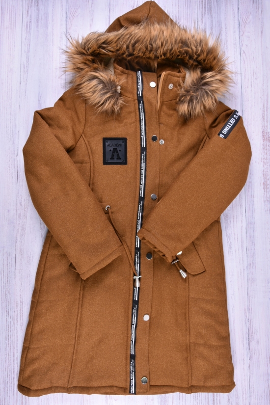 Куртка парка женская (цв.коричневый) демисезонная GREMONA Размеры в наличии : 42, 44, 46, 48, 50 арт.3375