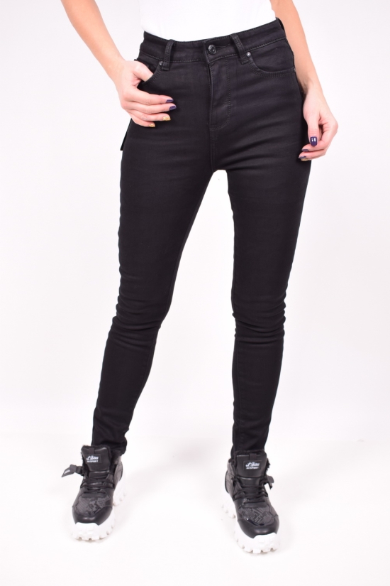 Джинси жіночі стрейчеві на флісі NewJeans Розмір в наявності : 25 арт.D3542