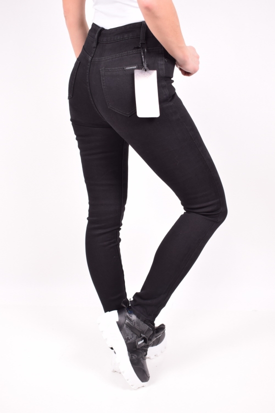 Джинсы женские стрейчевые на флисе  NewJeans Размер в наличии : 25 арт.D3542
