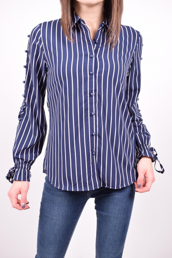 Рубашка женская стрейчевая (цв.синий) C.got Размер в наличии : 44 арт.A7650