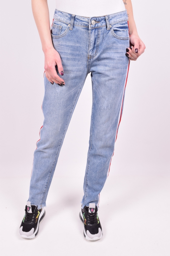 Джинси жіночі котонові NewJeans Розмір в наявності : 28 арт.D3587