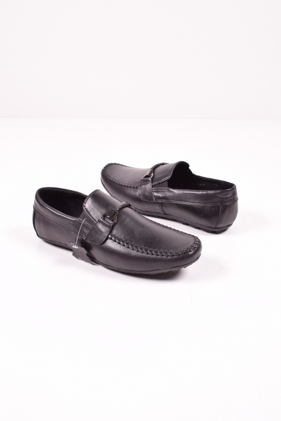 Мокасини чоловічі з натуральної шкіри DAN shoes Розміри в наявності : 41, 42 арт.Pr065-10/52
