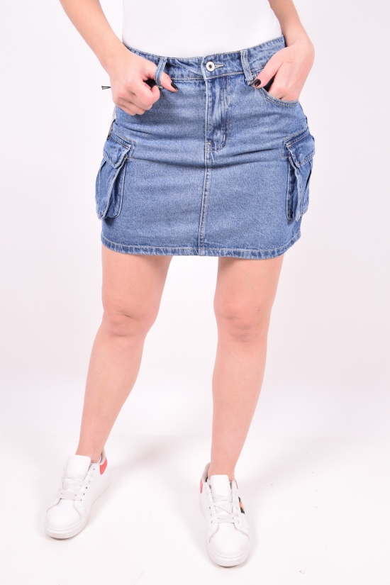 Спідниця жіноча джинсова Saint Wish Розміри в наявності : 25, 26 арт.S9076