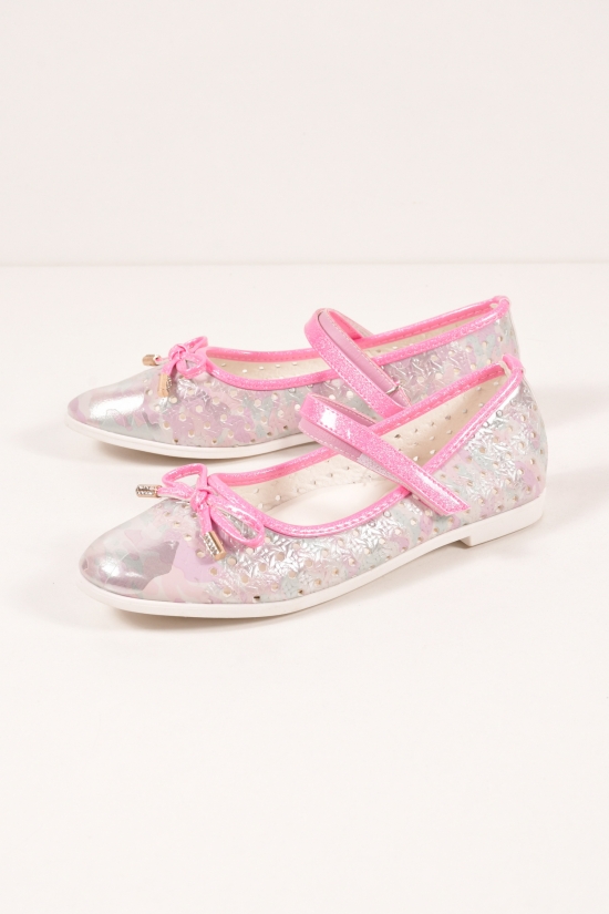 Туфлі для дівчинки (кол. Рожевий) W.niko Розмір в наявності : 37 арт.H90-1