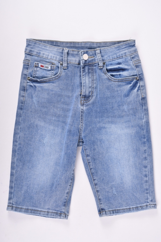 Бриджі джинсові жіночі стрейчеві NewJeans Розмір в наявності : 25 арт.D3747