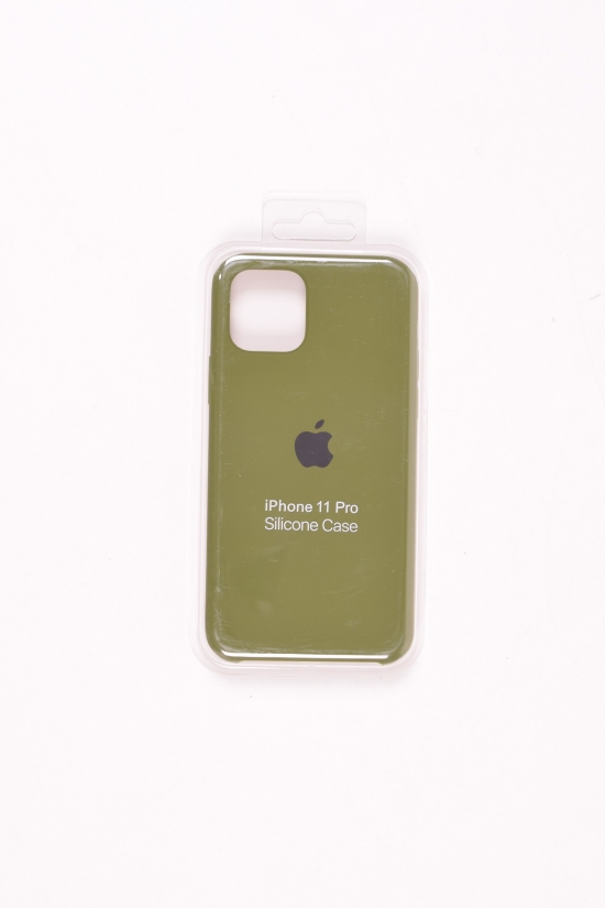 Силіконовий чохол iPhone 11 Pro (внутрішня обробка - мікрофібра) Khaki-8 арт.iPhone 11 Pro