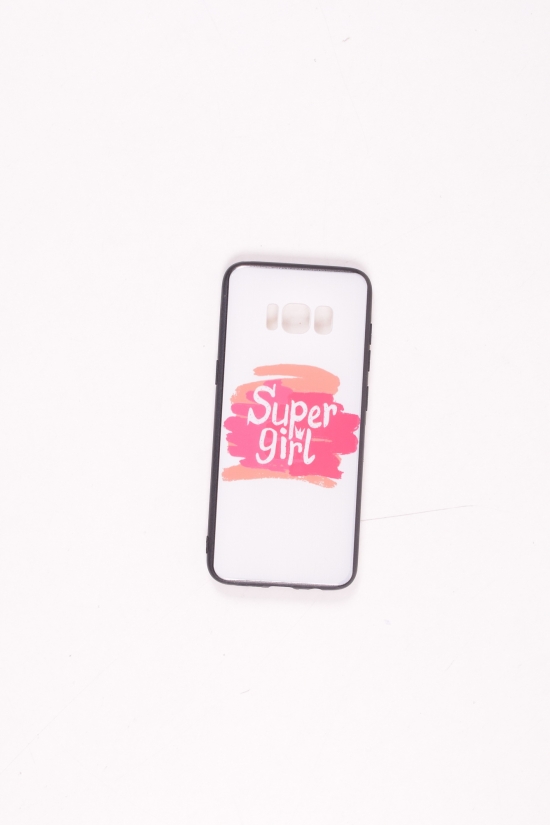 Силіконовий чохол принт глянець iPhone S8 (Super Girl) арт.iPhone S8