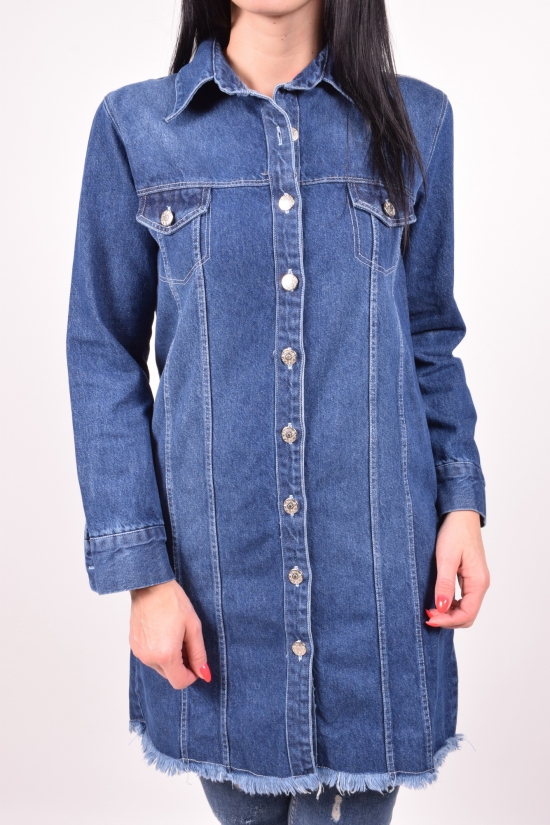 Сорочка-туніка жіноча джинсова Madoy Розміри в наявності : 40, 42, 44, 46 арт.226