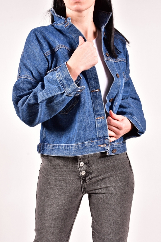 Пиджак джинсовый женский (цв. R02) Размеры в наличии : 42, 44 арт.5016