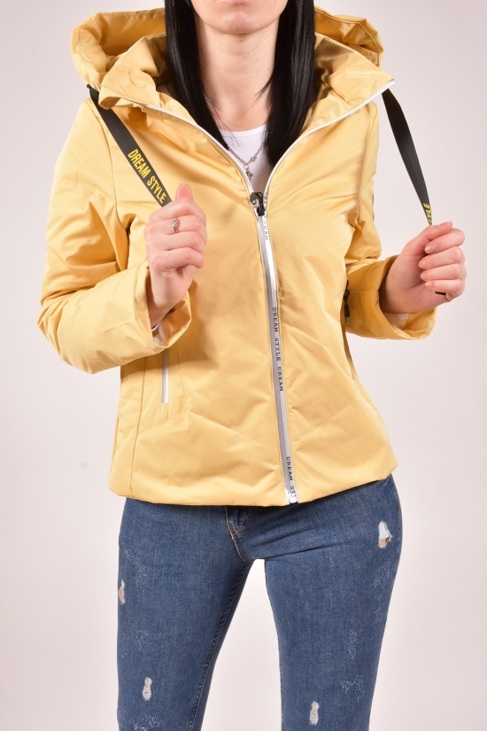 Куртка женская демисезонная (цв.желтый) D.S Размеры в наличии : 42, 44, 46, 48, 50 арт.20-8055