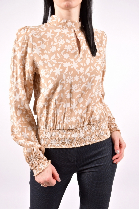 Блузка жіноча (кол. Капучино) Розмір в наявності : 44 арт.21030