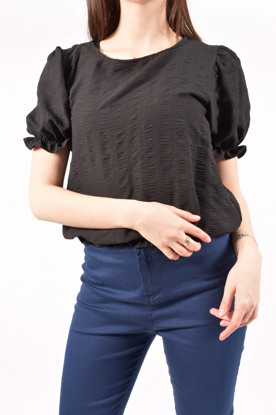 Рубашка женская (цв.черный) HISSET Размер в наличии : 42 арт.B1534