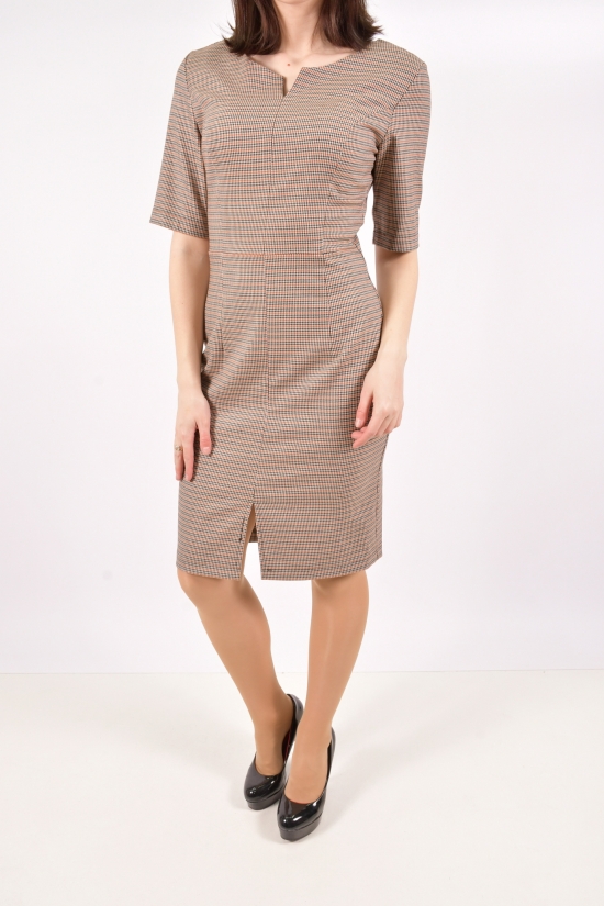 Платье женское (цв.коричневый) WIND Размеры в наличии : 42, 44 арт.048-1013