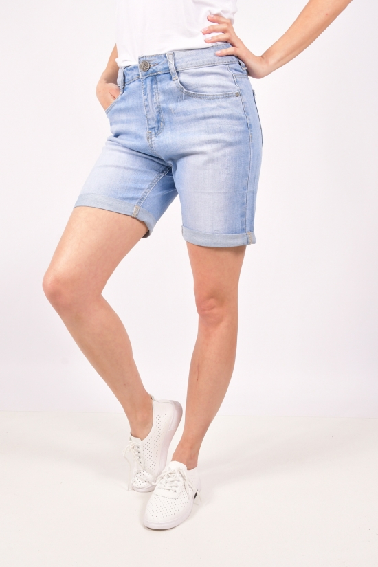 Шорты женские джинсовые стрейчевые Размер в наличии : 25 арт.MF-2150