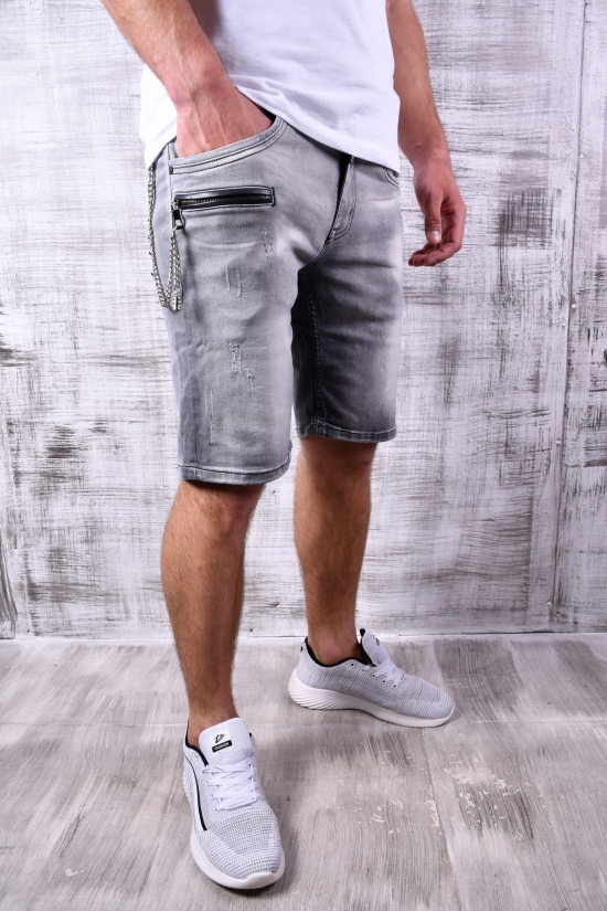Шорты мужские джинсовые с поясом Cobbelti Размер в наличии : 33 арт.1030-15