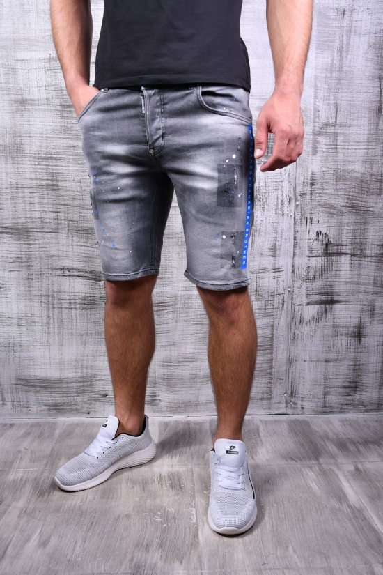 Шорти чоловічі джинсові стрейчеві DSQUARED Розміри в наявності : 28, 29, 30 арт.364-32