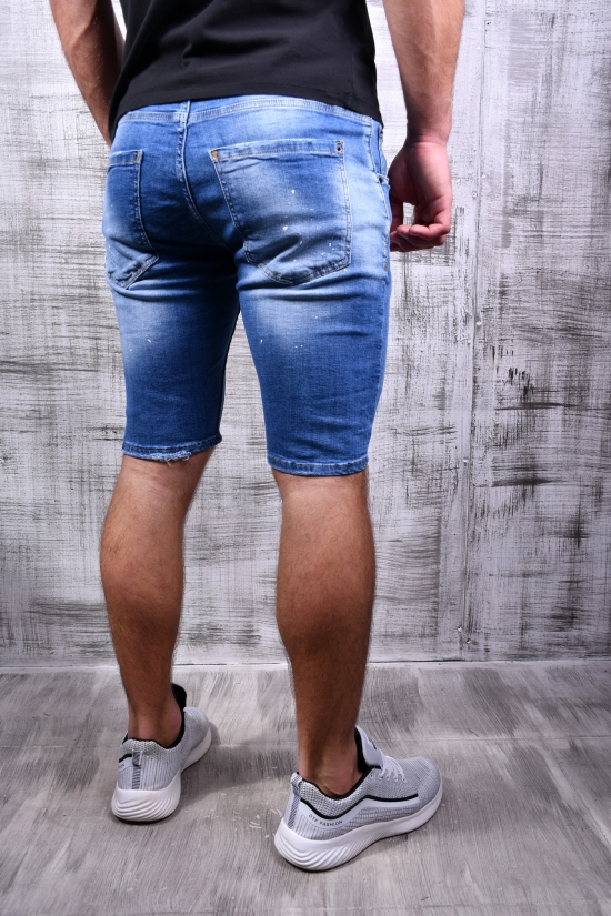 Шорти чоловічі джинсові стрейчеві DSQUARED Розміри в наявності : 27, 28, 29, 30, 32 арт.312-198
