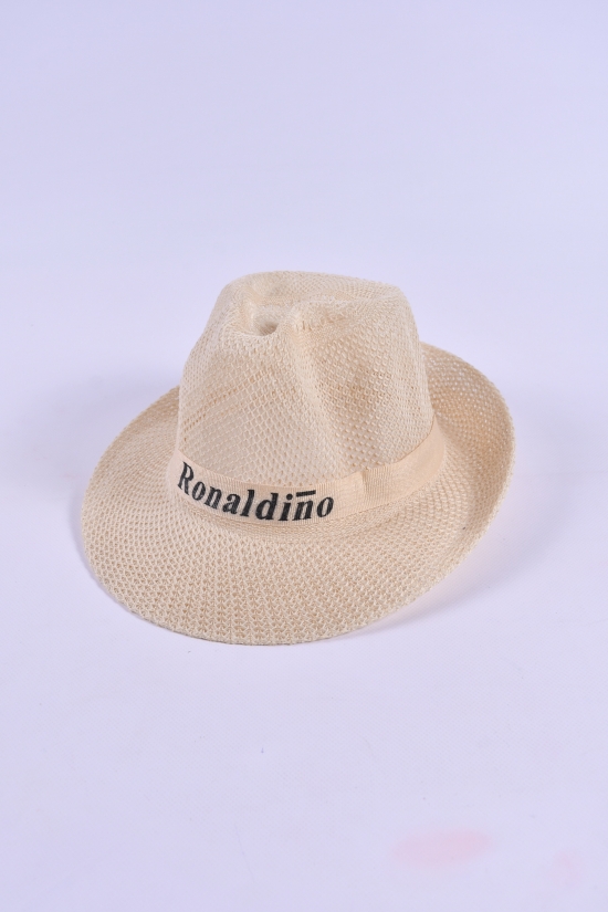 Шляпа для мужчины(цв.кремовый) арт.612854
