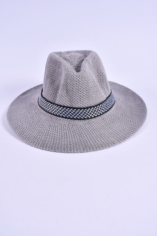 Шляпа для мужчины (цв.серый) арт.612858
