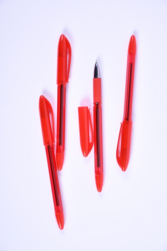 Ручка шариковая (цв.красный) 1.0mm "ELLOTT" арт.503P