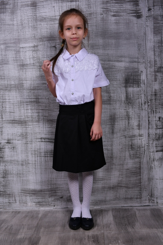 Блузка для дівчинки (кол. Білий) Matilda Зріст в наявності : 152, 158 арт.10491-2