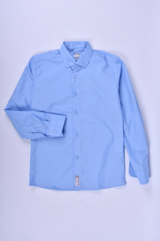 Рубашка для мальчика (цв.голубой) RUTTI GARRO Рост в наличии : 146, 158, 170 арт.11-15