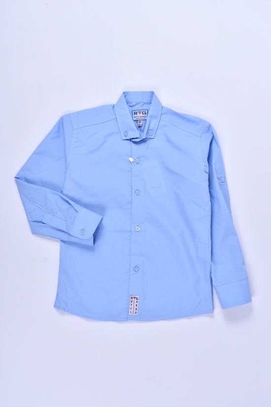 Рубашка для мальчика (цв.голубой) RUTTI GARRO Рост в наличии : 128 арт.5-8