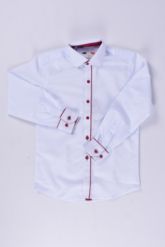 Рубашка для мальчика (Slim Fit) "IKEENZY" Рост в наличии : 146 арт.B-SKY2974