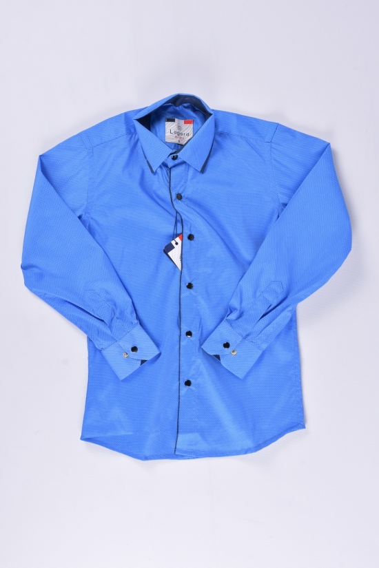 Рубашка для мальчика (Slim Fit) "LaGard" Рост в наличии : 164 арт.B-SKY2047