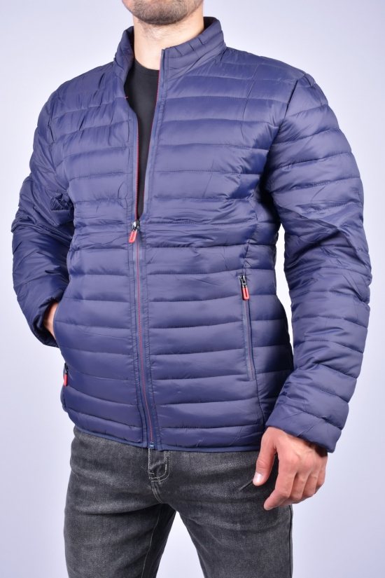 Куртка мужская (цв.синий) демисезонная болоневая PICKEN Размеры в наличии : 46, 48, 50, 52, 54, 56 арт.2101