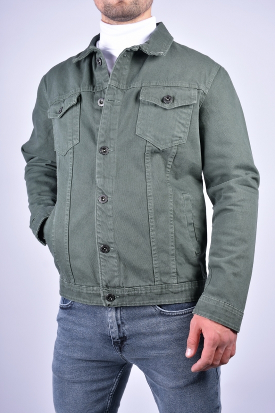 Пиджак мужской котоновый (цв.зеленый) CONS DIKMAXS Размер в наличии : 44 арт.051