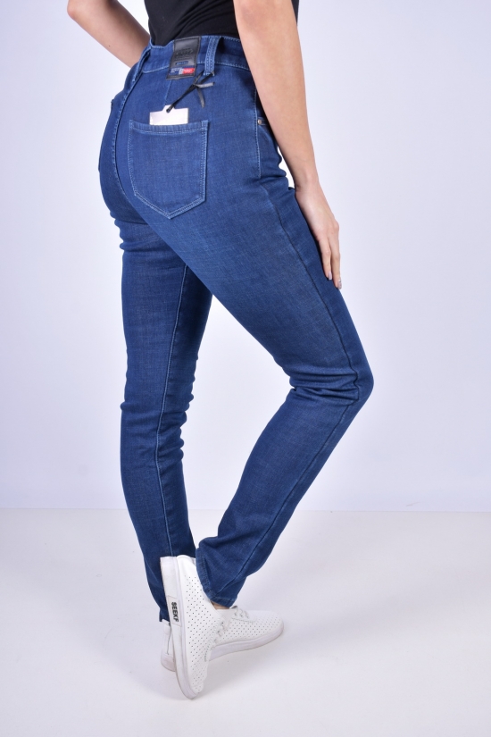Джинсы женские стрейчевые на флисе NewJeans Размер в наличии : 25 арт.DF6020