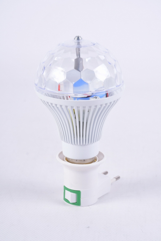 Светодиодная вращающаяся лампа патрон арт.LY-400