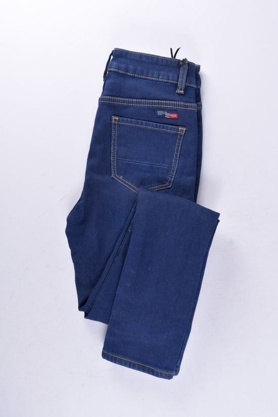 Джинсы женские стрейчевые на флисе NewJeans Размеры в наличии : 25, 26 арт.DF6044