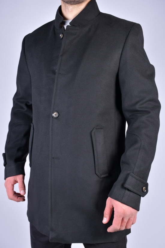 Пальто чоловіче (кол. чорний) утеплене кашемірове "Stilpoint" Розмір в наявності : 54 арт.4710
