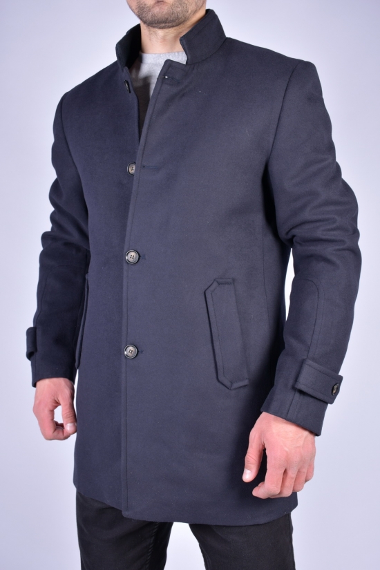 Пальто чоловіче (кол. т. синій) кашемірове утеплене "Stilpoint" Розміри в наявності : 46, 48 арт.4710
