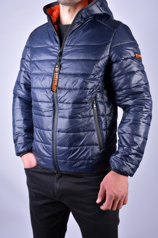 Куртка мужская из плащёвки (цв.т/синий) демисезонная "VAVALON" Размеры в наличии : 48, 50, 52, 54, 56, 58, 60 арт.919KD