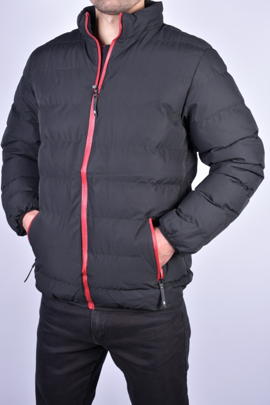 Куртка мужская демисезонная (цв.черный) из плащевки Размеры в наличии : 44, 46, 48, 50, 52 арт.G-8088