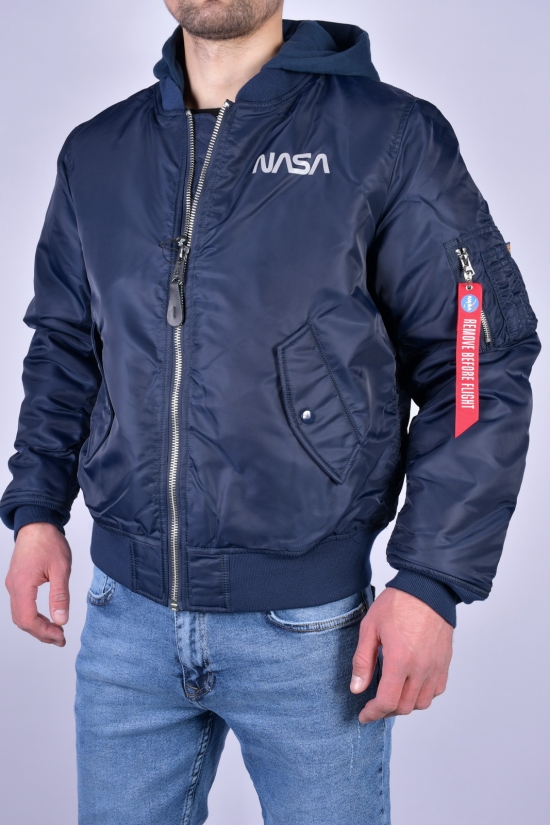 Куртка мужская (цв.т.синий) демисезонная" Alpfa Industries" Размеры в наличии : 48, 50, 52, 54, 56, 58 арт.21M-50TC