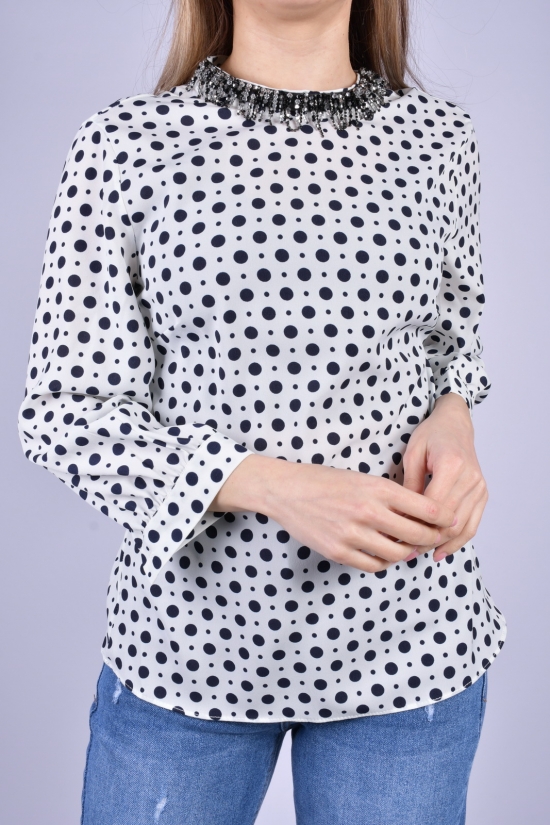 Блузка женская (цв.белый) "ESAY" Размеры в наличии : 40, 44, 46 арт.8986E