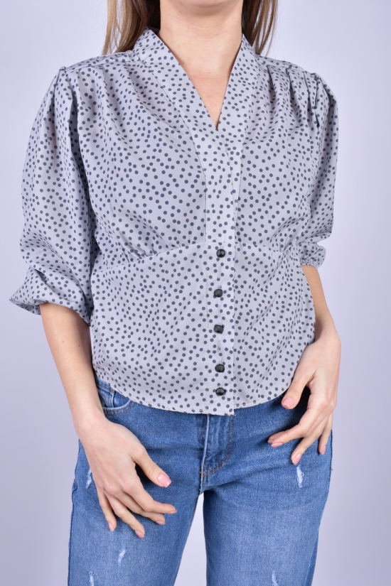Блузка жіноча (кол. сірий) "ESAY" Розмір в наявності : 40 арт.9310/1E