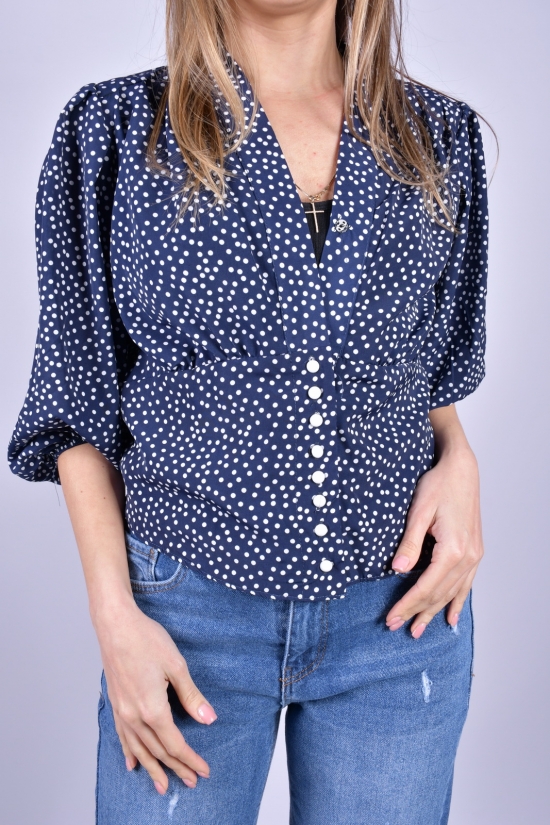 Блузка жіноча (кол. т. синій) "ESAY" Розміри в наявності : 40, 42, 44 арт.9310/1E