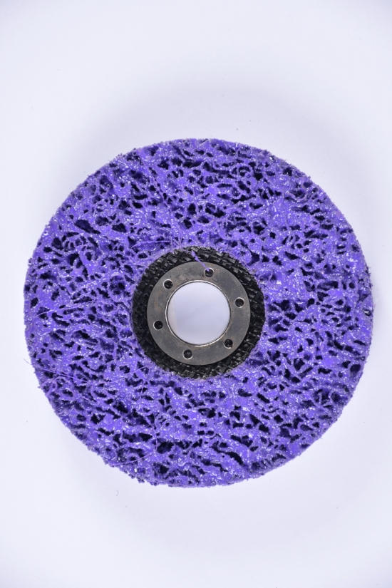 Круг зачистной из нетканого абразива (коралл) Т27диаметр 125х22,23 мм арт.9176661