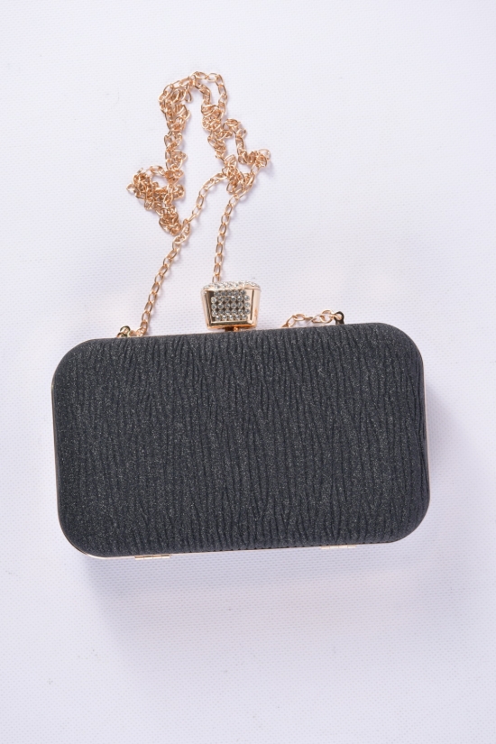 Клатч-кошелек женский (цв.черный) размер 19/11/4 см арт.20918