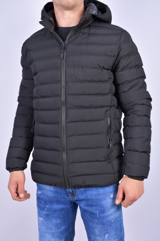 Куртка мужская демисезонная (цв.черный) Размеры в наличии : 48, 50, 52, 54, 56 арт.5857