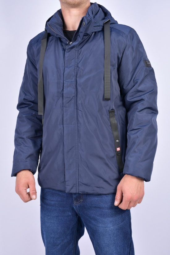 Куртка чоловіча (кол. т. синій) демісезонна з плащової тканини "Remain" Розміри в наявності : 46, 48, 50, 52, 54 арт.7734