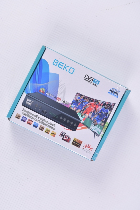 Цифровий ефірний приймач з екраном DVB-T2 "BEKO" арт.BK-2020