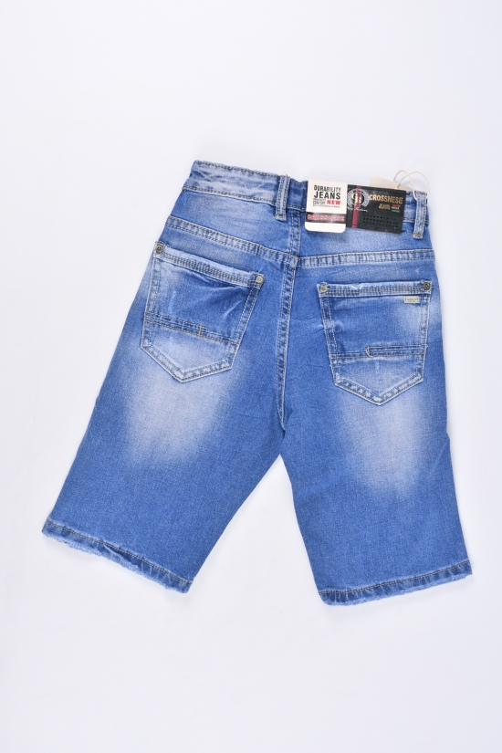 Шорты для мальчика джинсовые CROSSNESS Рост в наличии : 116, 122, 128, 134 арт.Z5725